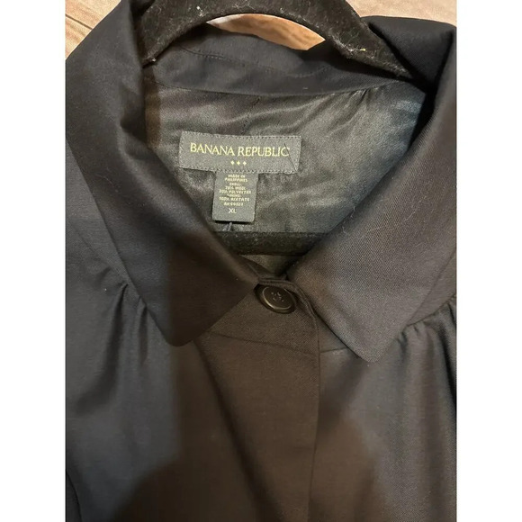 BANANA REPUBLIC BLAZER/jacket Black size XL - Picture 2 of 5